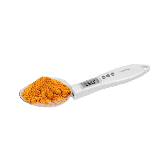 Весы кухонные Centek CT 2460 электронные до 0.3 кг ложка белые 2601653|Кухонные весы| |