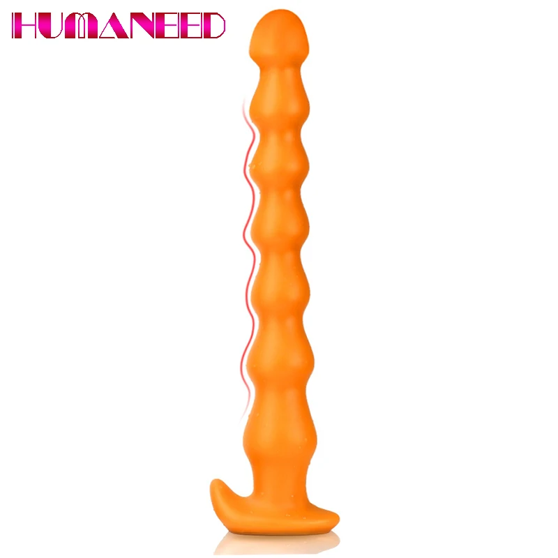 

46*6.5cm Super Long Silicone Butt Anal Plugs Anal Big Beading G spot Masturbation Sex Toys for Women Men Gay Anus Sex Products