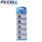 5 шт. (5 шт.карта) PKCELL DL1620 BR1620 CR 1620 CR1620 3V литиевая батарея для монет