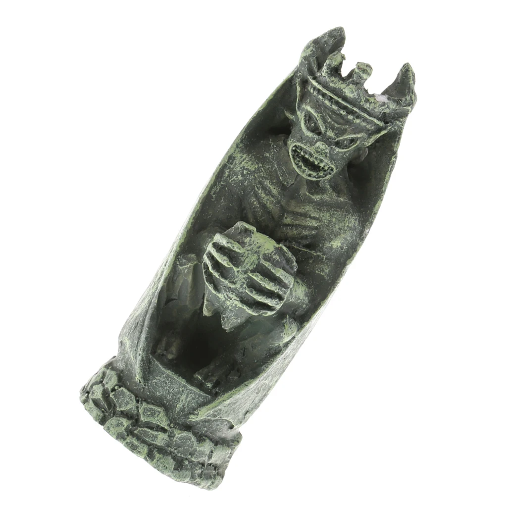 

Resin Art Craft Indwipe Devil Sculpture Model Layout Statue for Sand Scene