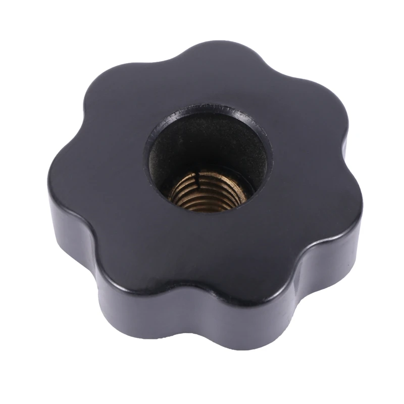 M10 10mm Dia Thread Black Plastic Star Head Clamping Knob Grip | Компьютеры и офис