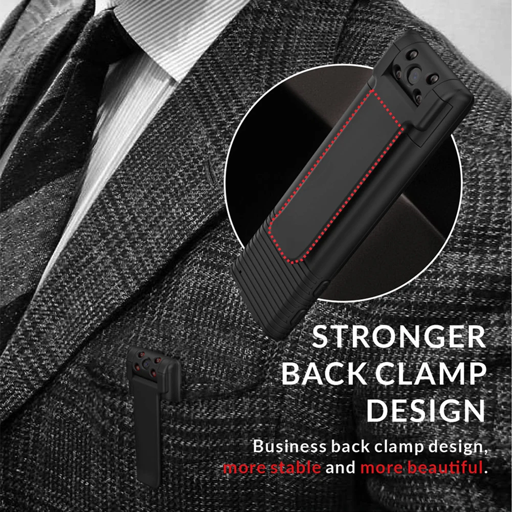 

B21 HD 1080P Mini Camera Portable Digital Video Recorder Body Camera Night Vision Recorder Miniature Magnet Camcorder