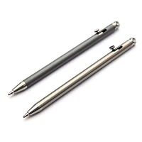 mini titanium pen portable edc gadget outdoor camping equipment personality creative signature pen