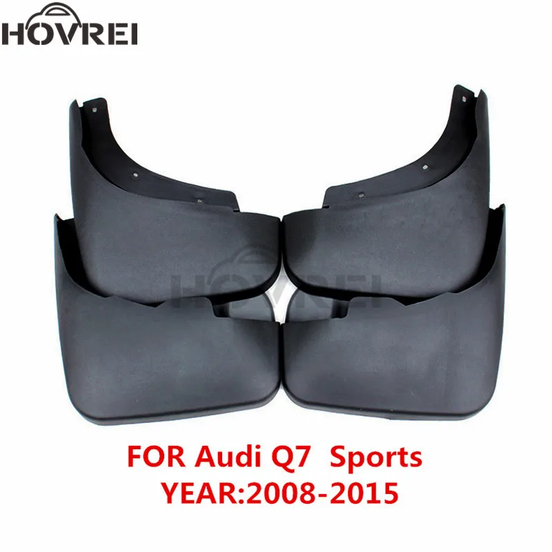 4 шт./компл. автомобильный Стайлинг Брызговики для моделей Audi Q7 Sport 2008 2009 2010 2011 2012