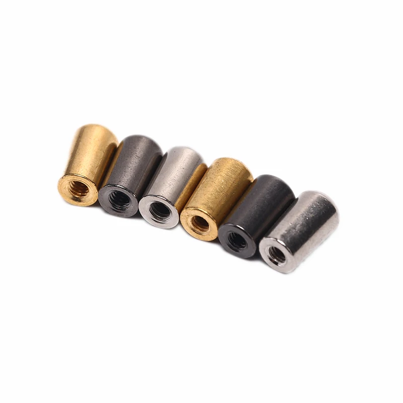 1pc elektrische gitarre kippschalter interne gewinde 35mm4mm messing elektrische gitarre kippschalter knöpfe spitze kappe taste free global shi