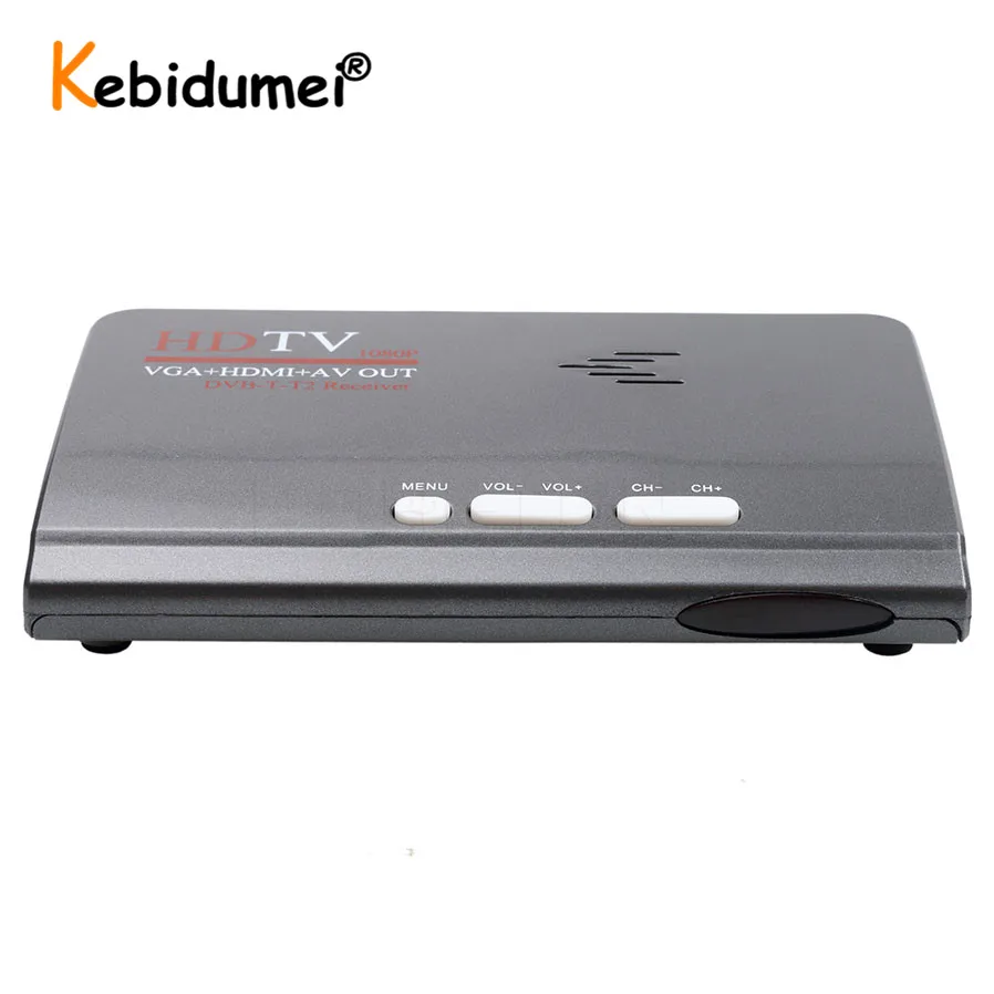 

DVB-T DVB-T2 ТВ-тюнер ресивер T/T2 ТВ-приставка VGA AV CVBS 1080P HDMI-совместимый цифровой HD спутниковый ресивер для LCD/CRT мониторов