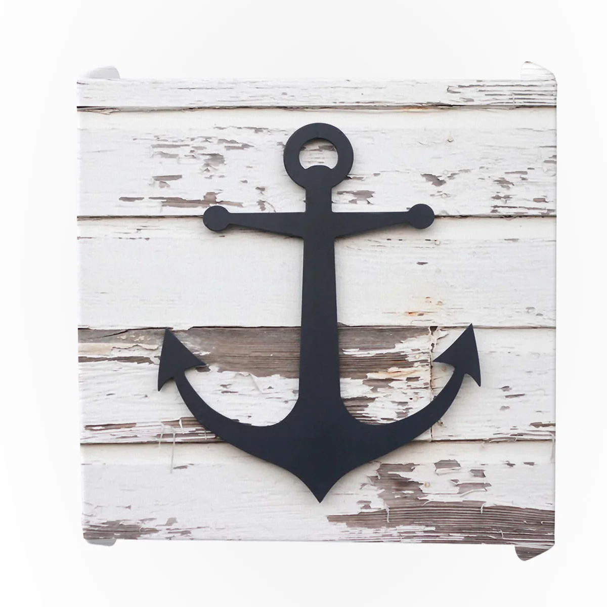 Винтажное украшение скатерти для стола с изображением якоря и древесины кухни