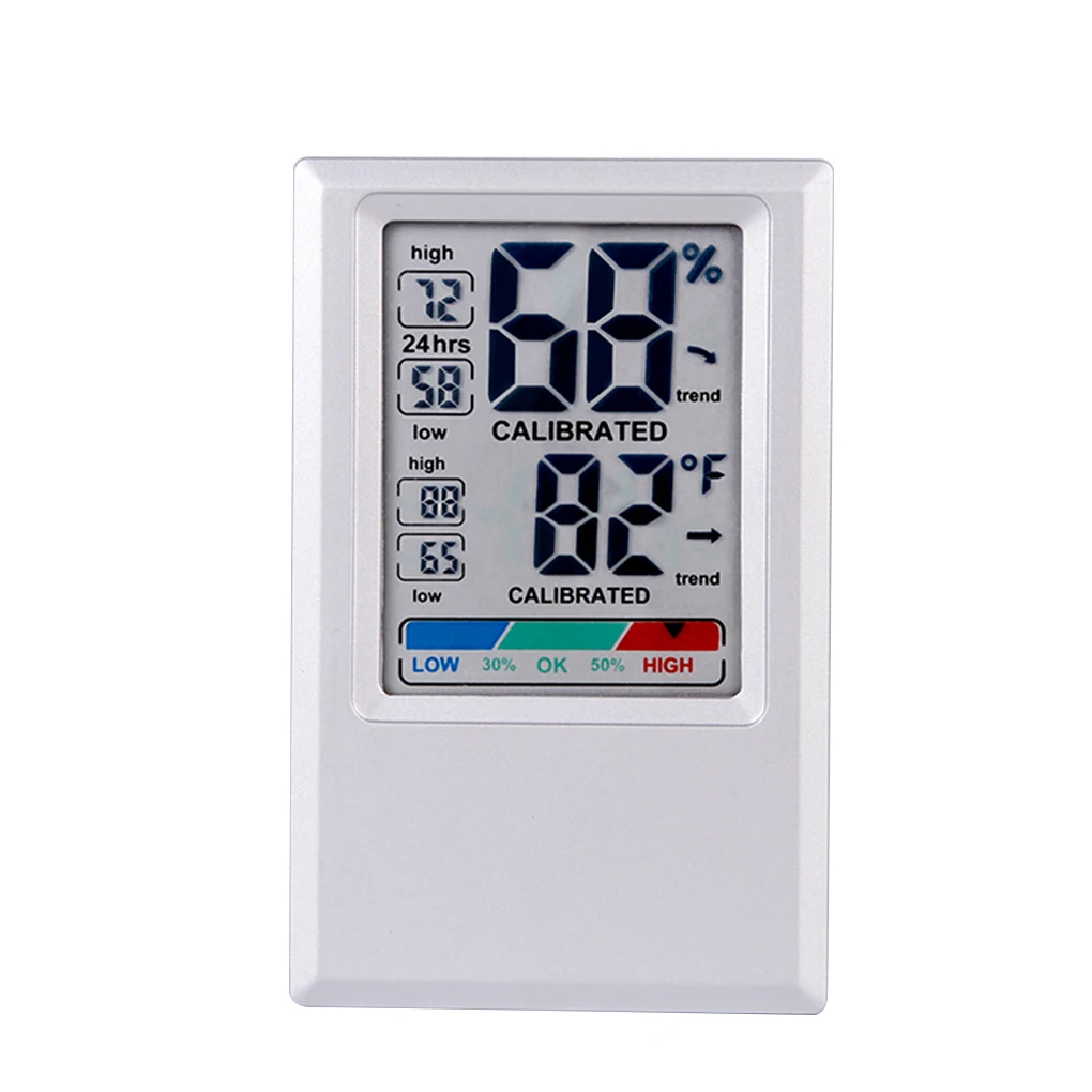 new lcd weather station digital thermometer hygrometer maxmin electronic temperature humidity meter free global shipping