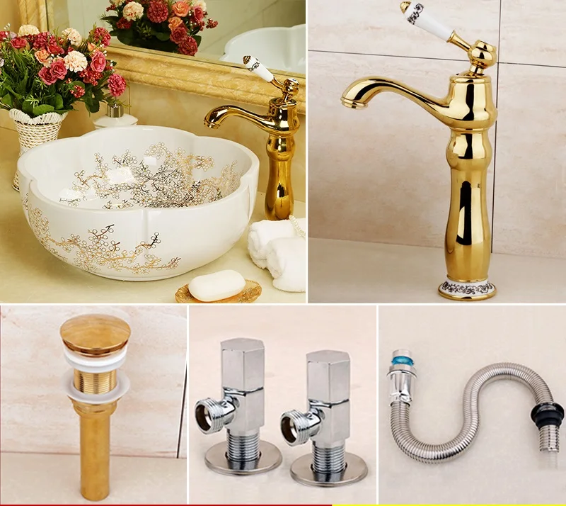 

European Ceramics Washbasin Bathroom Art Washbasin