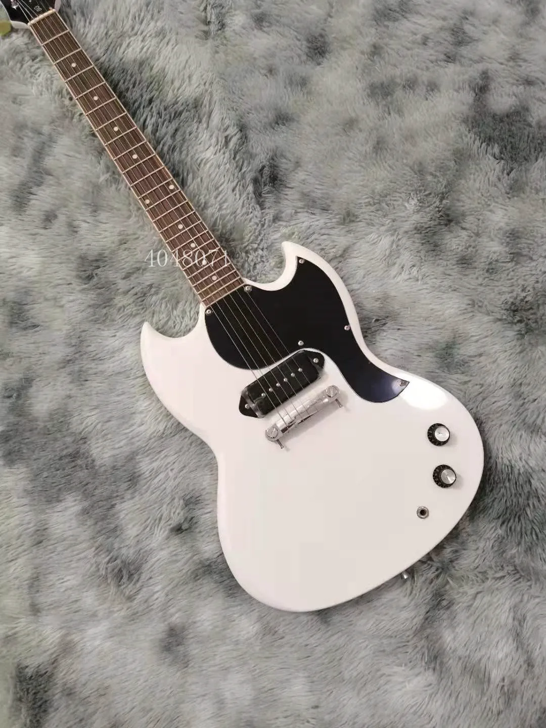 Бесплатная доставка 6 строка электрогитара белый P90 пикап адаптируемые под