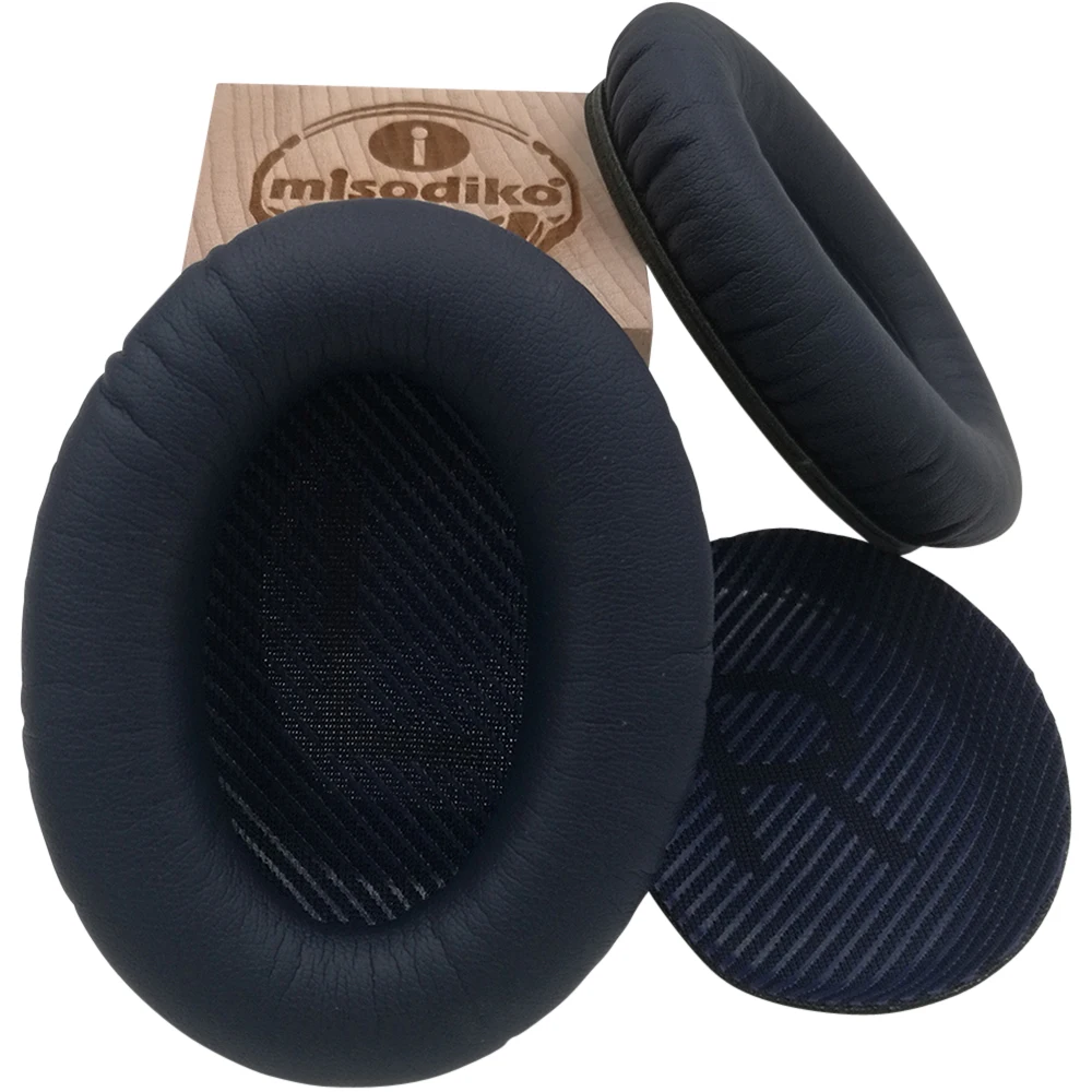 Замена misodiko амбушюры подушки для Bose Тихий комфорт 35(QC35) и quietкомфорт 35 II(QC35 II) вкладыши для наушников чашки - Цвет: Синий