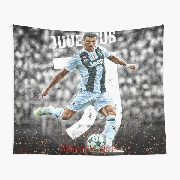 Гобелен в стиле Криштиану Роналду настенные гобелены покрывало настенное