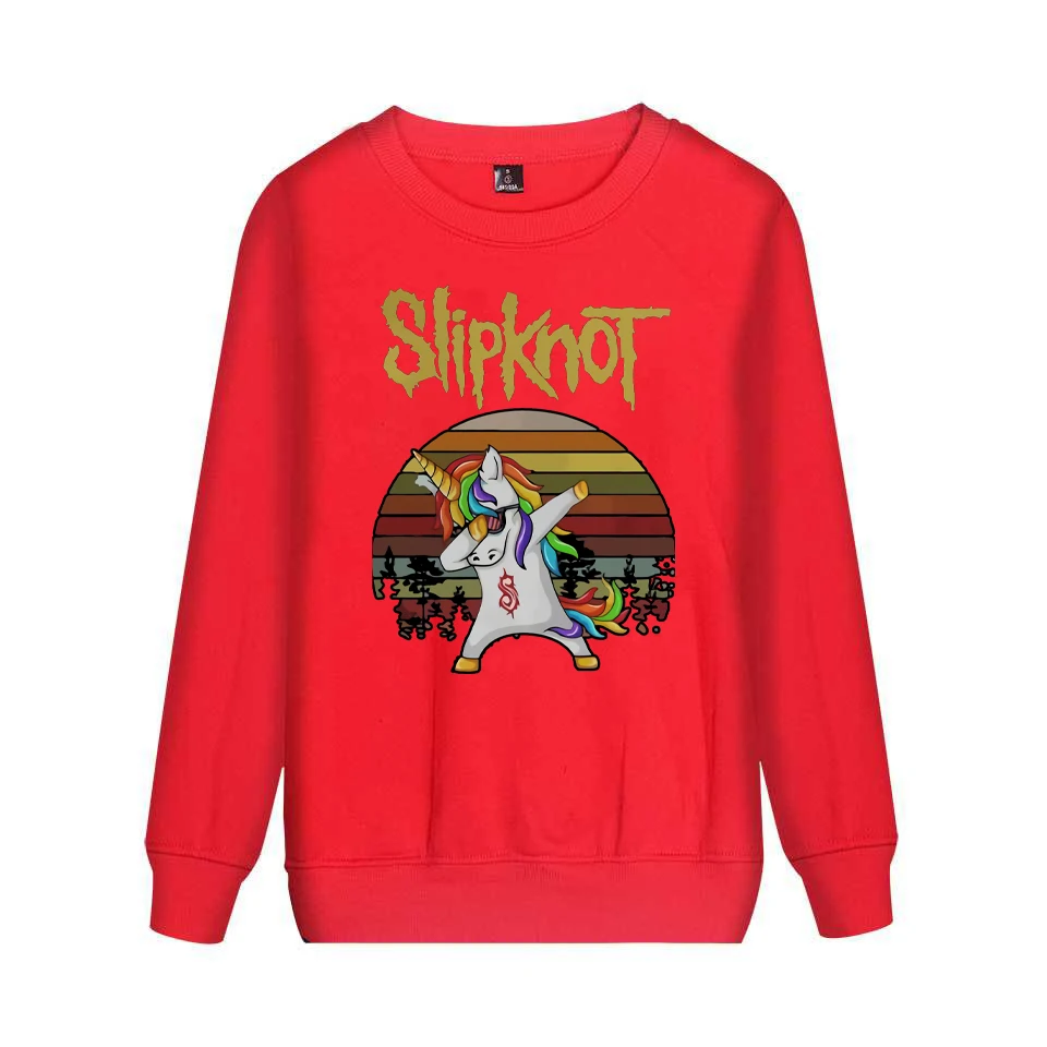 Slipknot Единорог свитер harajuku уличная crewneck толстовки для мужчин унисекс | Мужская