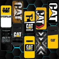 cat excavator caterpillars phone case for samsung a50 a51 a71 a12 a72 a52 a32 a02 a20e a31 a40 a70 a80 fundas coque