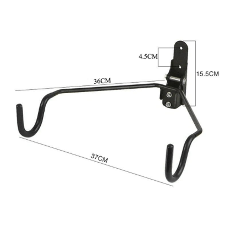 2 шт Регулируемая велосипедная стойка настенное крепление для хранения