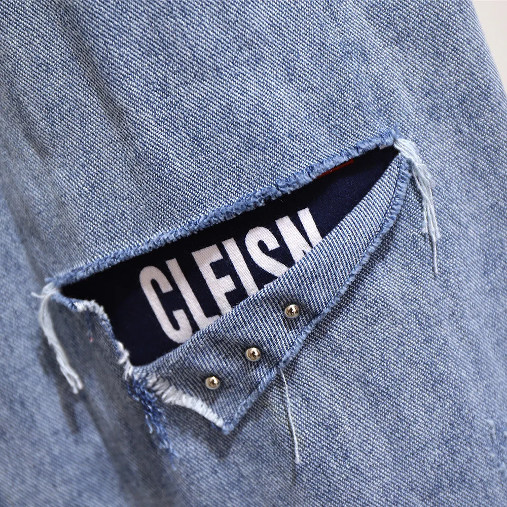 Новинка Сезон весна осень Размера плюс джинсы для женщин женские босоножки