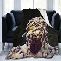 skull skeleton new fashion 3d personality printed flannel blanket sheet bedding soft blanket bed cover home textile decoration