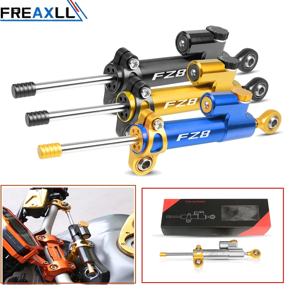 For Yamaha FZ8 FZ 8 2011 2012 2013 Motorcycle Accessories Damper Stabilizer Damper Steering Reversed Safety Control