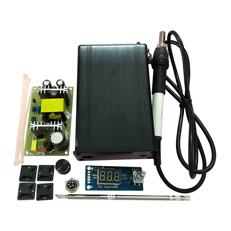 YIMAKER T12 паяльные станции цифровая трубка DC12 24V секунд оловянные Электрические