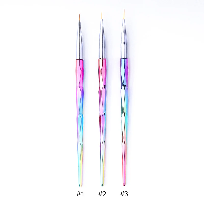 1 шт. лайнер для рисования градиента кисти кисть ногтей красочные нанесение