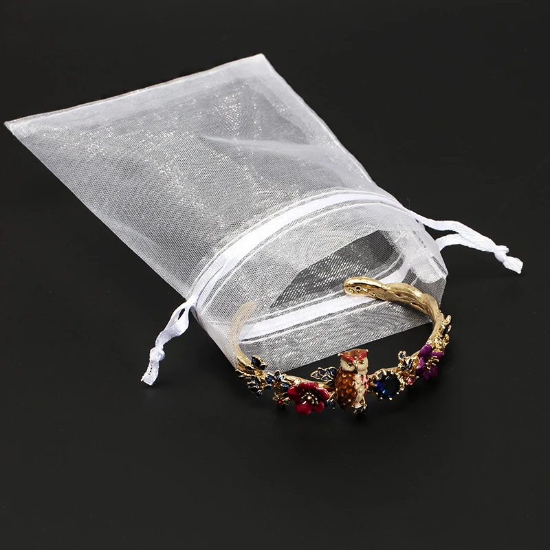 Сумки из органзы 50 шт./лот 7x9 см bolsas de Organza ювелирные изделия мешочки маленькая