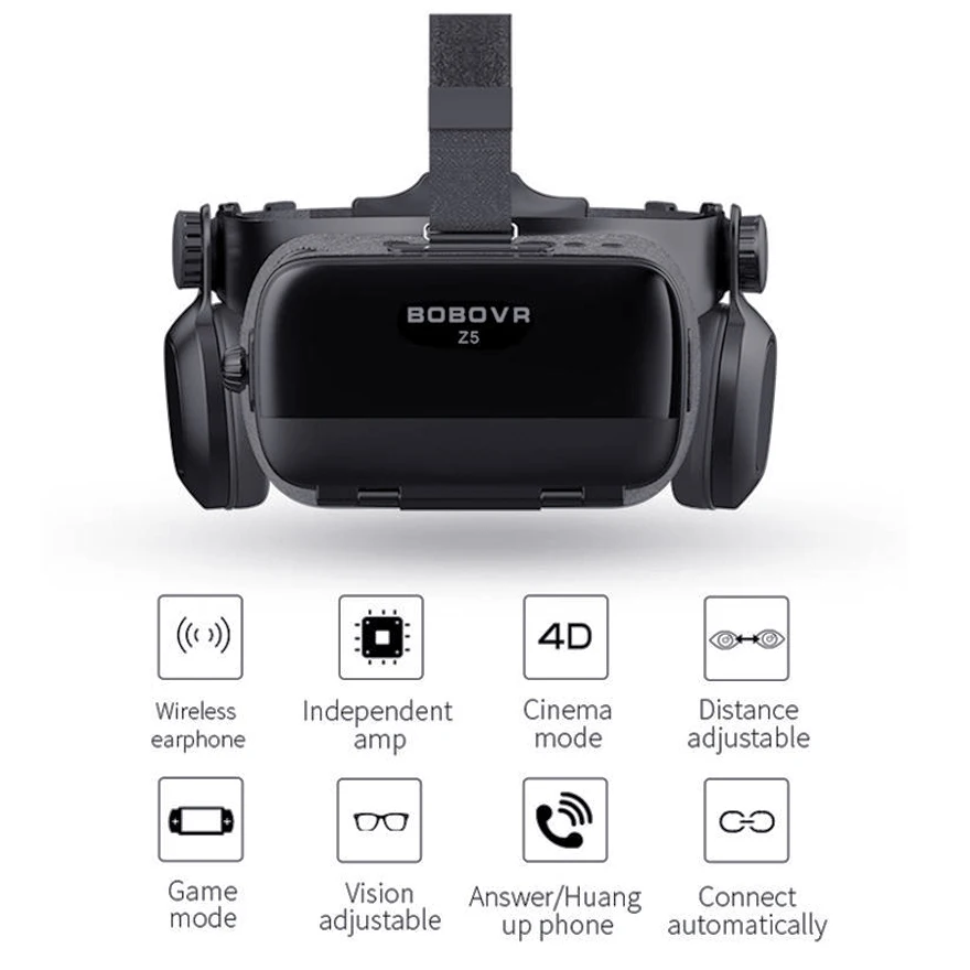 Новая гарнитура виртуальной реальности глобальная версия BOBOVR Z5 VR Box 3D картонные