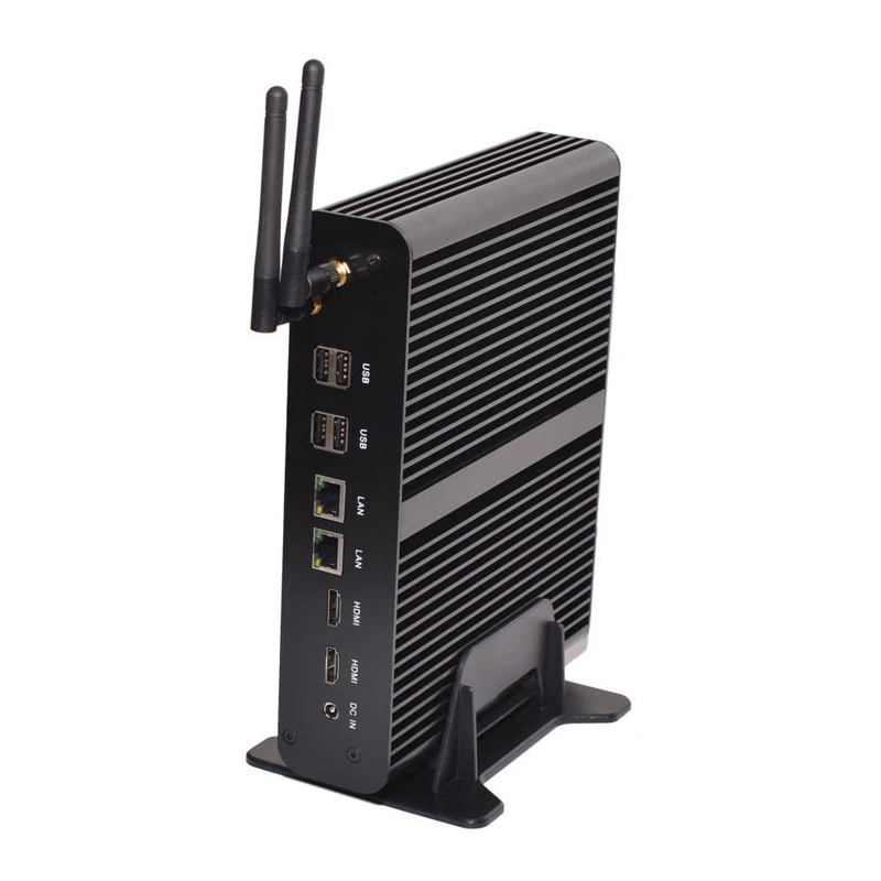 Мини-ПК Windows i7 5500U i5 5200U i3 5005U 2 LAN * HDMI 1 оптический системный блок HTPC Nuc