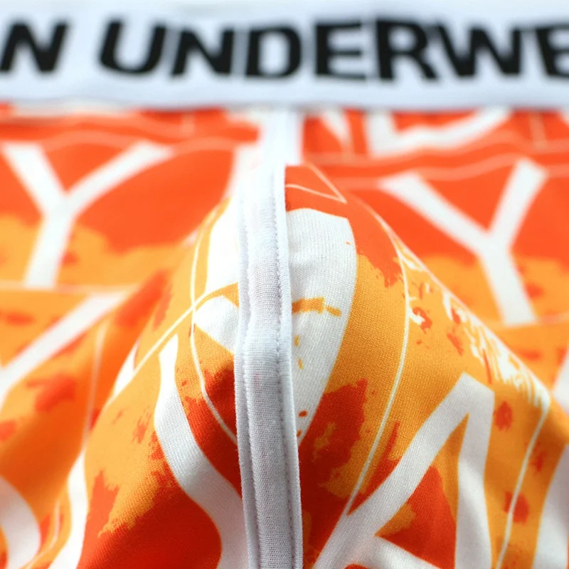 2020 трусы мужские хлопковые дышащие с принтом пикантные боксеры мягкие удобные