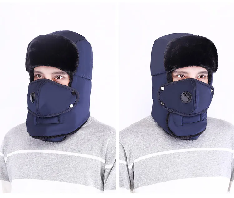 Зимняя теплая шапка для мужчин и женщин новые противотуманные велосипедные