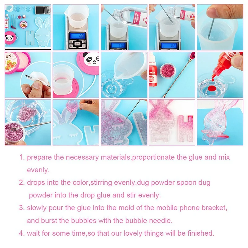 

Handmade DIY Jewelry Crafts Making Tools Resin Epoxy Tool Kit Accessories