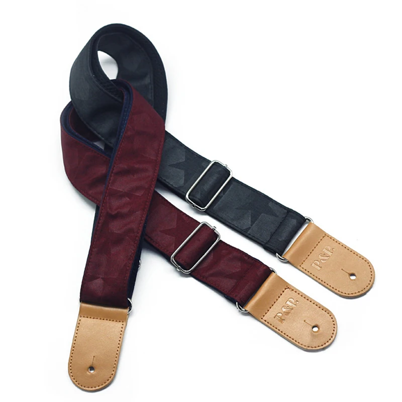 Ремешок для гитары из дышащего хлопка дайвинга мягкий толстый ремешок