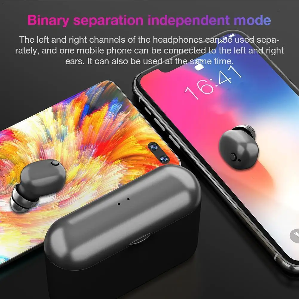 Z3X стерео спортивные наушники Мини Bluetooth 5 0 с двойным ухом беспроводные