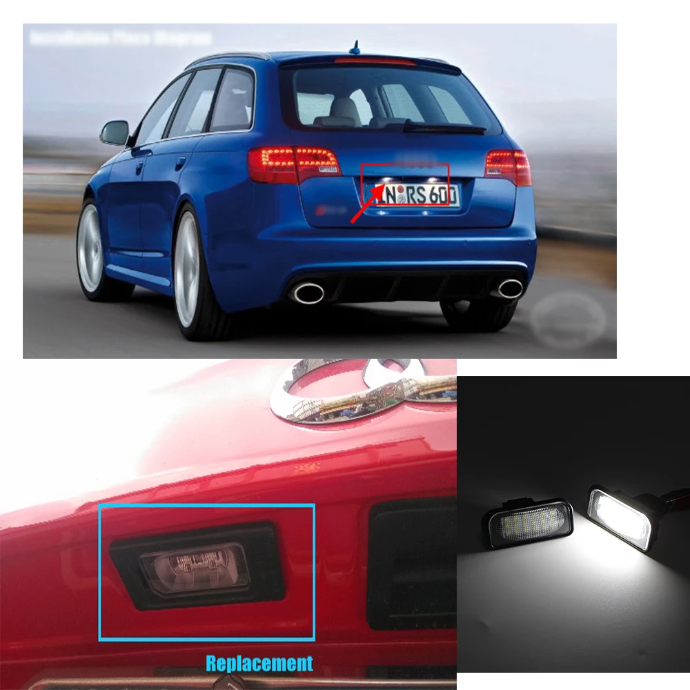 Авто светодиодный номерной знак светильник для BMW серий 7 E38 728i 730i 735i 740i 750i 728iL 730iL