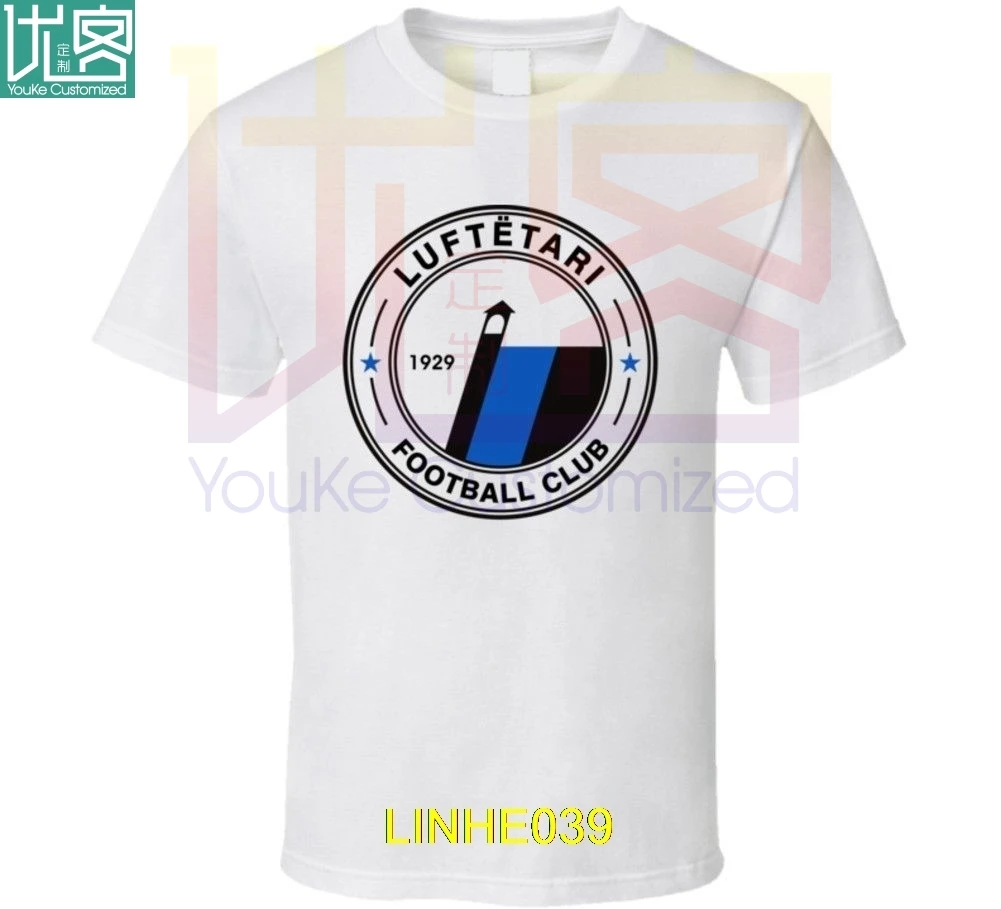 

Luftetari Gjirokaster Footballer Club Soccerer Team Albanian Superliga Albania Print T-Shirts Man Short Sleeve T Shirt Top Tee