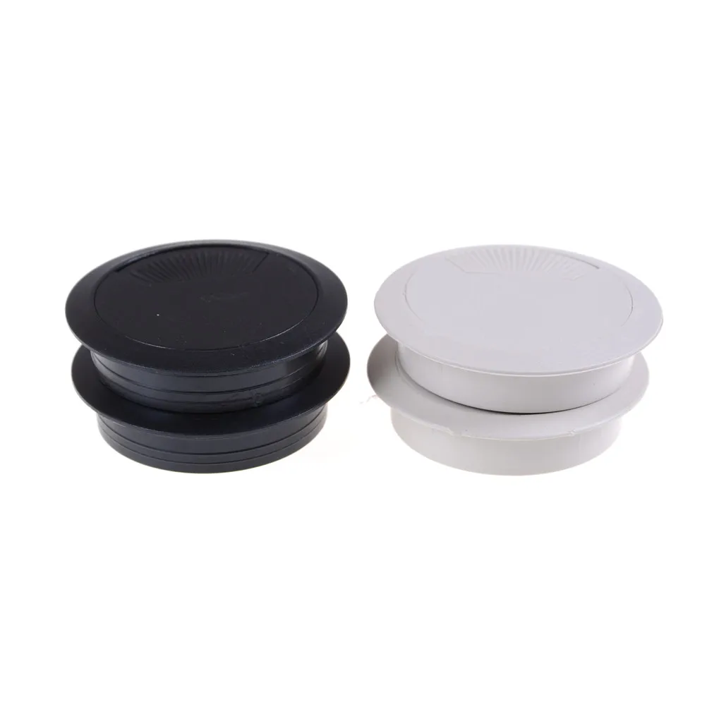 2 шт./компл. лучшая Акция 60 мм кабельная втулка для компьютерного стола Настольный