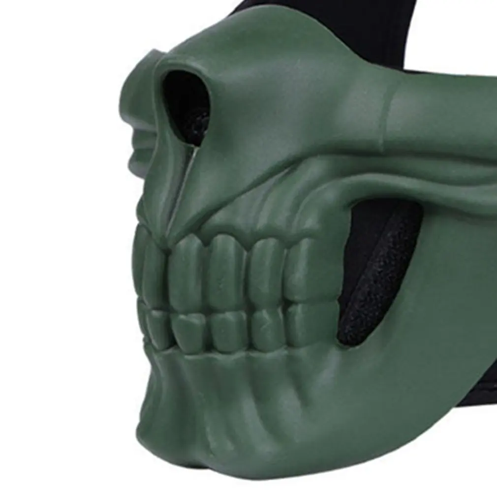 _ Наружные полевые маски Airsoft пейнтбол тренировочная маска Glory Череп на Хеллоуин