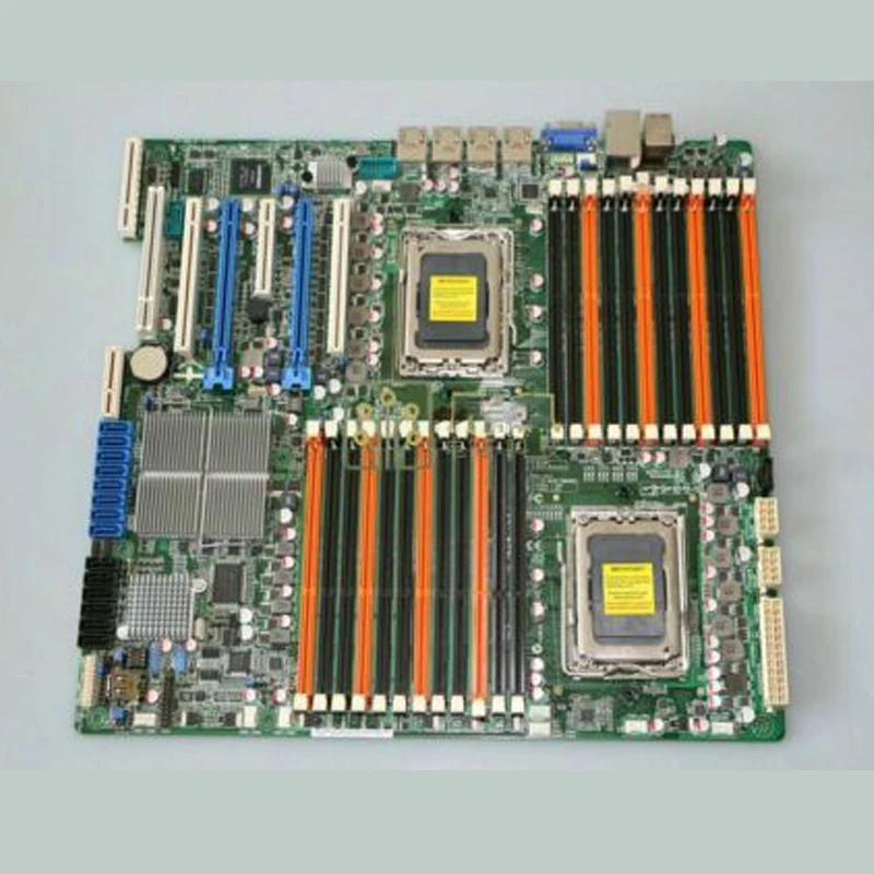 

Материнская плата ASUS KGPX-D24 g34 AMD с двумя серверами, материнская плата с поддержкой DDR3 128 ГБ памяти AMD Opteron 6176 6174 CPU PCI-E X16 VGA ATX