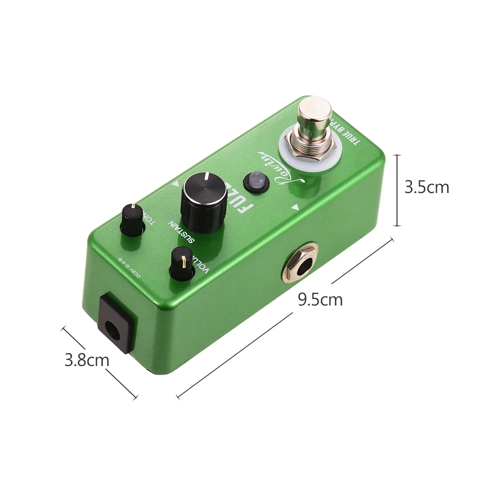 Педаль эффектов для гитары Rowin FUZZ струнный инструмент с ручкой регулировки звука