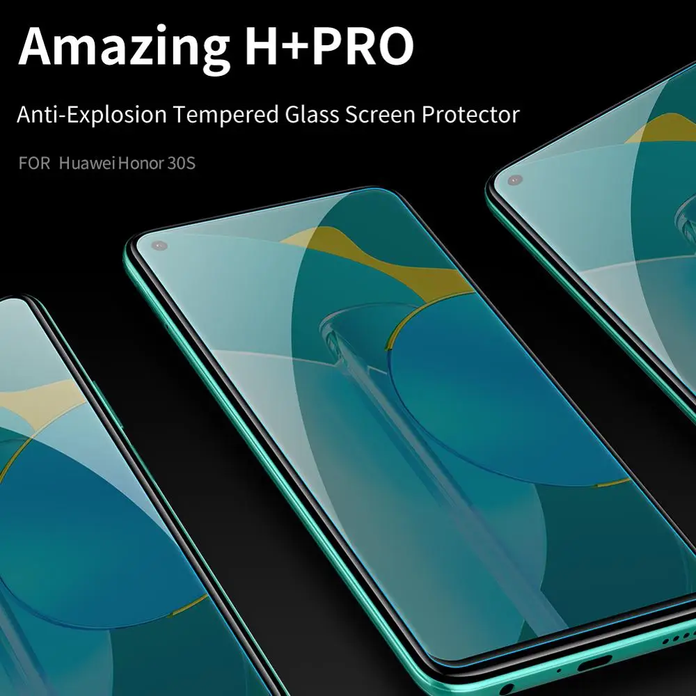 Nillkin для Huawei Honor 30s закаленное стекло 9H + PRO 2.5D защита экрана | Мобильные телефоны и