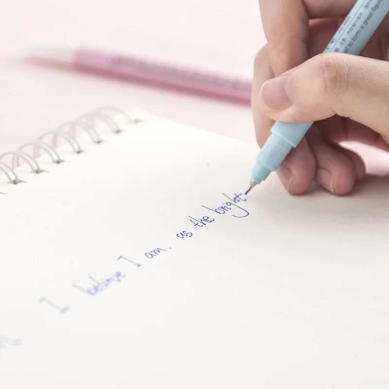 8 шт./упак. многоцветная портативная гелевая ручка с чернилами подводка для