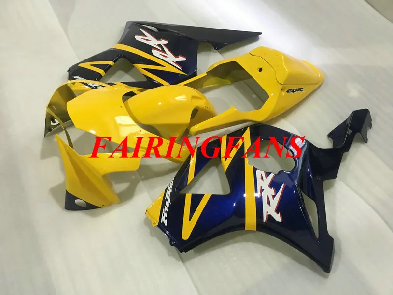 Обтекатель комплект для HONDA CBR900RR 954 02 03 CBR 900 RR 2002 2003 ABS/желтый/синий/Обтекатели на