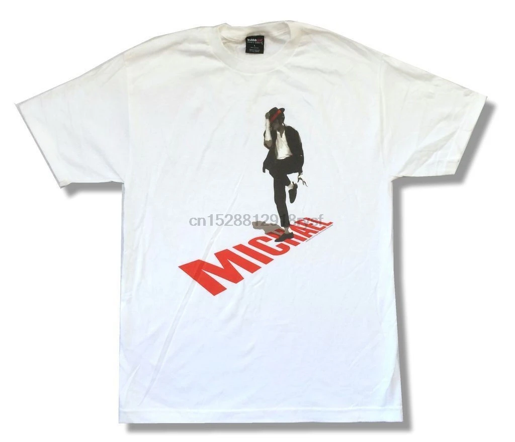 

Michael Jackson-Shadow X-Large White T-shirt