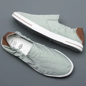 Кроссовки для Текстильные лоферы, Вулканизированная плоская подошва, дышащие, модные дизайнерские, весна-осень 2020