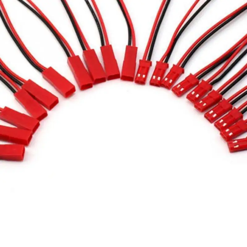 Батарея JST Plug 22AWG 20 шт./компл. модель гнезда соединительный кабель провод штекер