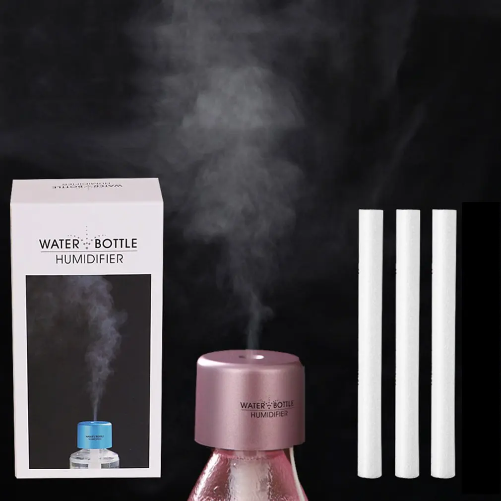 

New USB Creative Colorful Mini Lamp Water Bottle Cover Humidifier