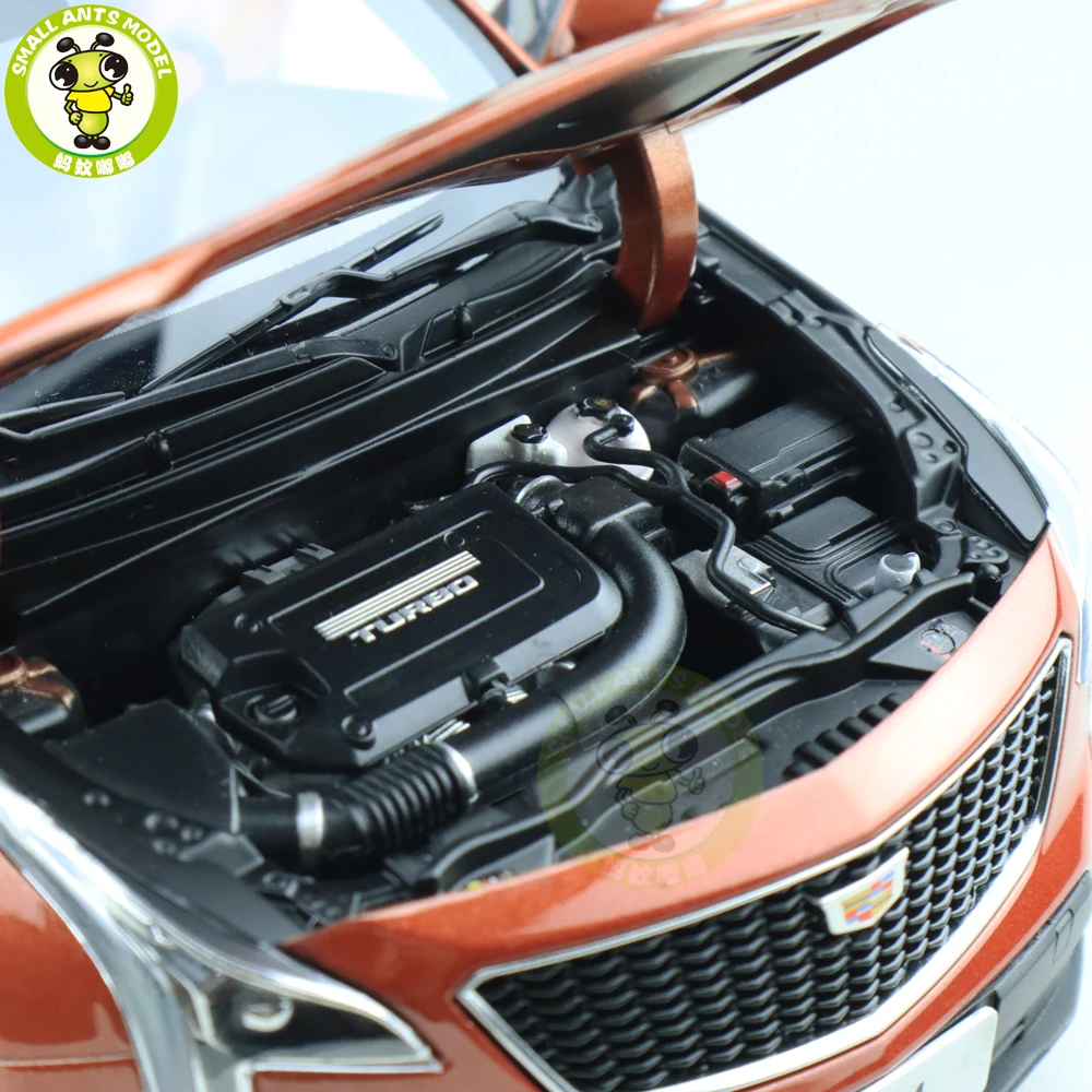 1/18 США GM Cadillac XT4 литой модельный автомобиль игрушка джип подарки для мальчиков и девочек