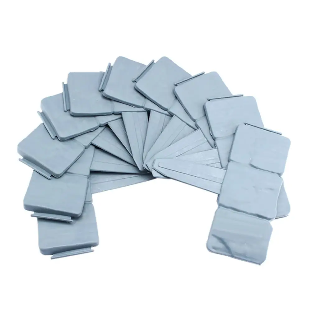 10 шт. серый садовый забор окантовка из мощеного камня пластиковая для газона