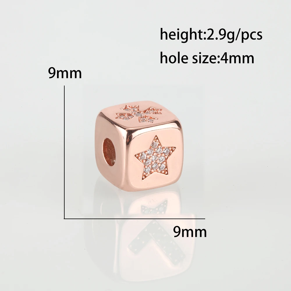 Золотые разделительные бусины для изготовления ювелирных изделий винтажные