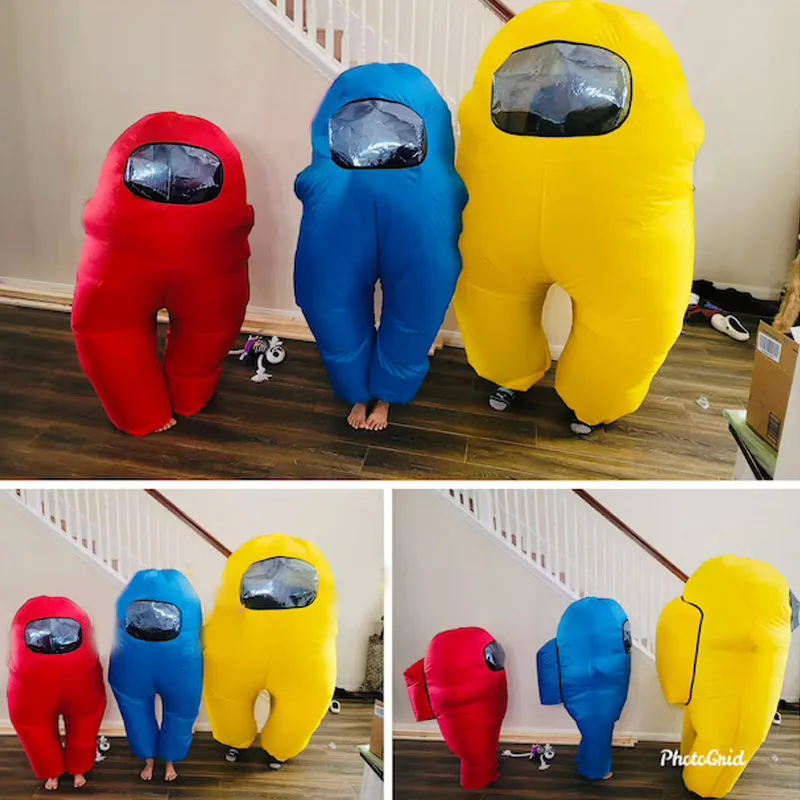 надувной костюм косплей костюмы для косплея аниме одежда Надувной скафандр