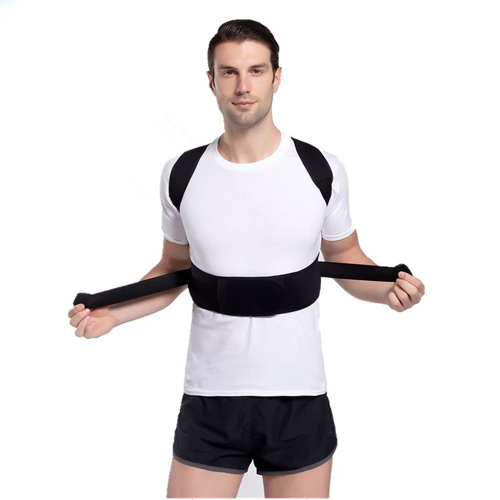 Корректор осанки для женщин и мужчин дышащая поддержка ключицы груди спины